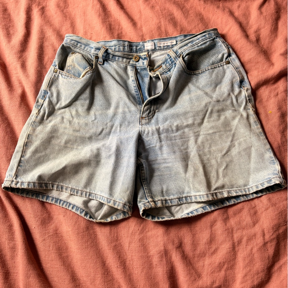 liz claiborne high waist shorts